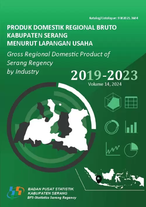 Produk Domestik Regional Bruto Kabupaten Serang Menurut Lapangan Usaha 2019-2023