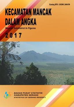 Kecamatan Mancak Dalam Angka 2017