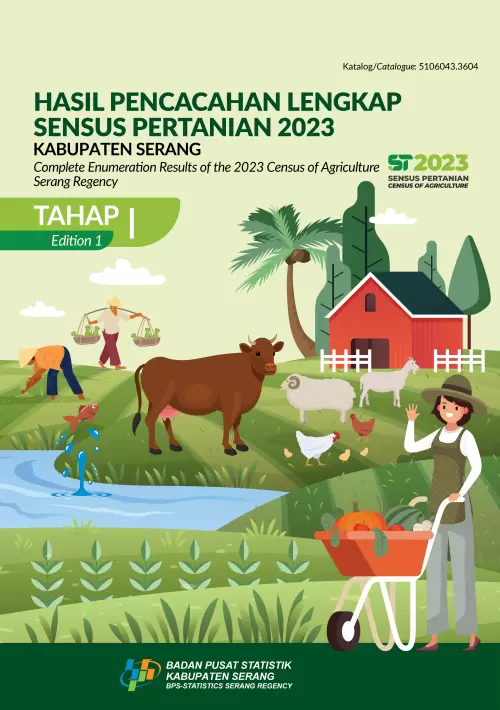 Hasil Pencacahan Lengkap Sensus Pertanian 2023 - Tahap I Kabupaten Serang
